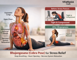 Bhujangasana for Stress Relief